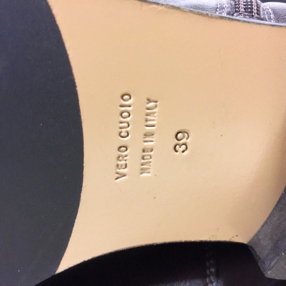 Brown tall classic riding boots by Veri Cuoio - Picture 7 of 8